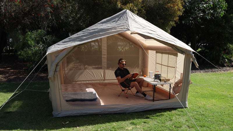 Load image into Gallery viewer, Camping Inflatable Tent 8 Person
