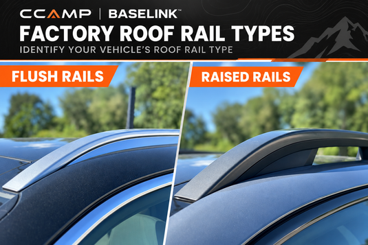 CCAMP BaseLink™ Factory Roof Rail Platform Mounting Brackets