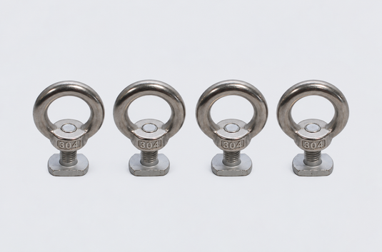 CCAMP BaseLink™ Stainless Steel Tie-Down Rings – Set of 8