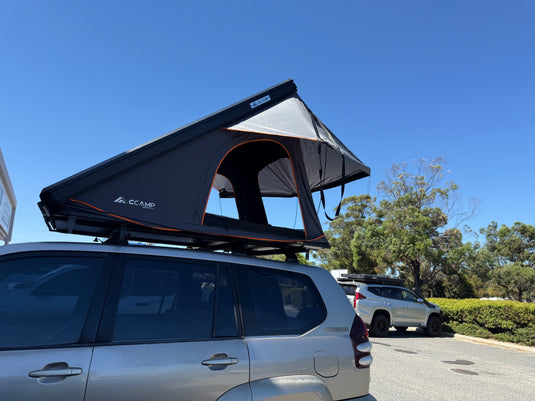 Ultra-Thin Rooftop Tent Max 13cm thick Fits in Most Garages