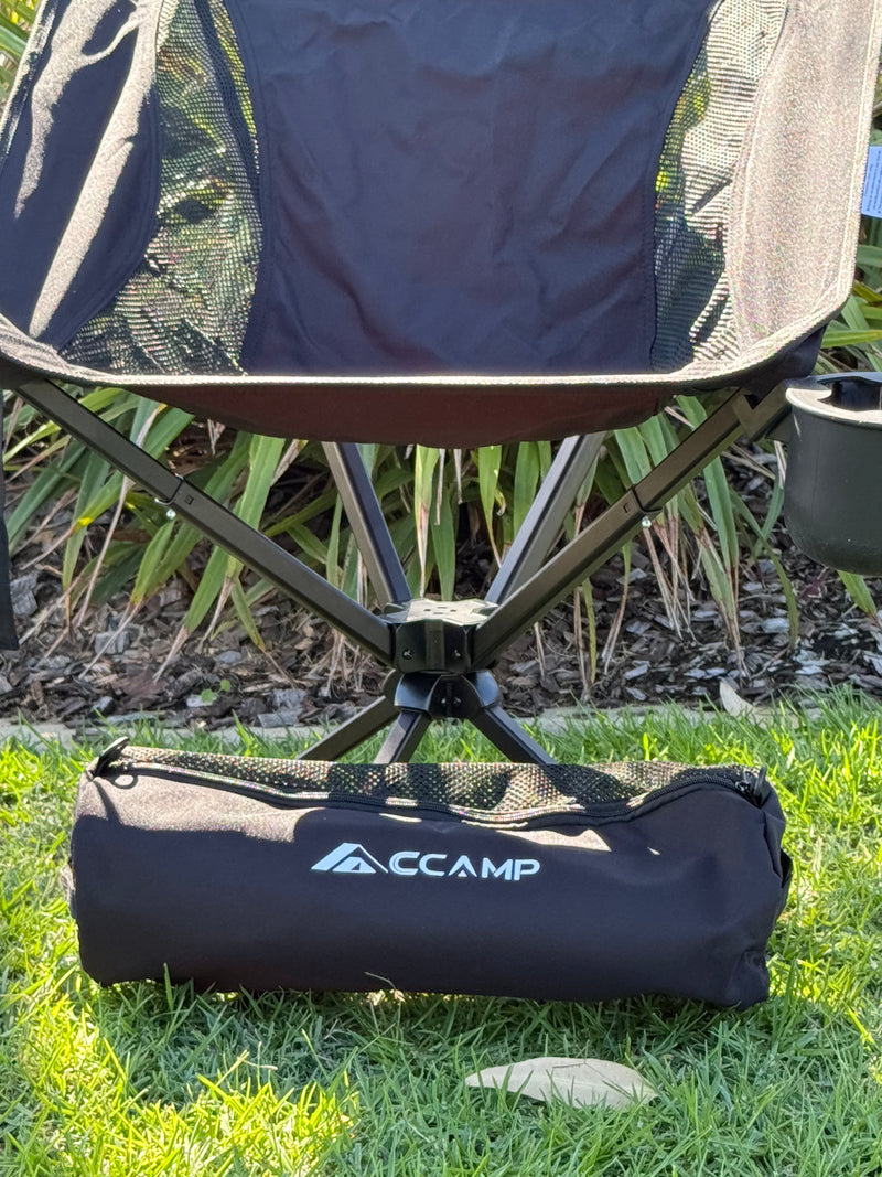 Load image into Gallery viewer, CCAMP 360° Swivel Folding Camping Chair
