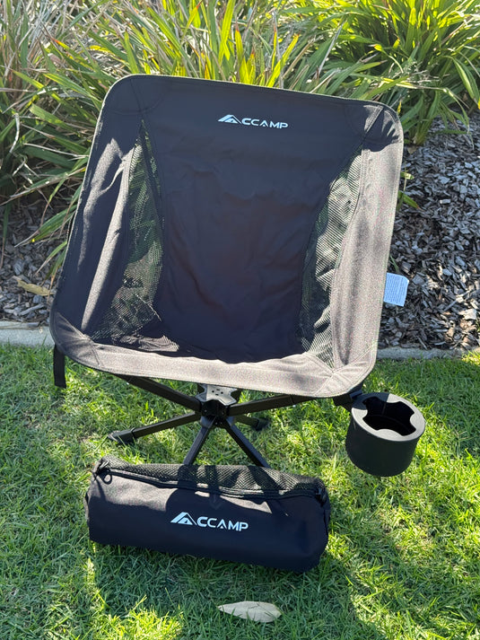 CCAMP 360° Swivel Folding Camping Chair