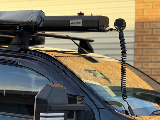 Rooftop Tent Mounted Water Tank