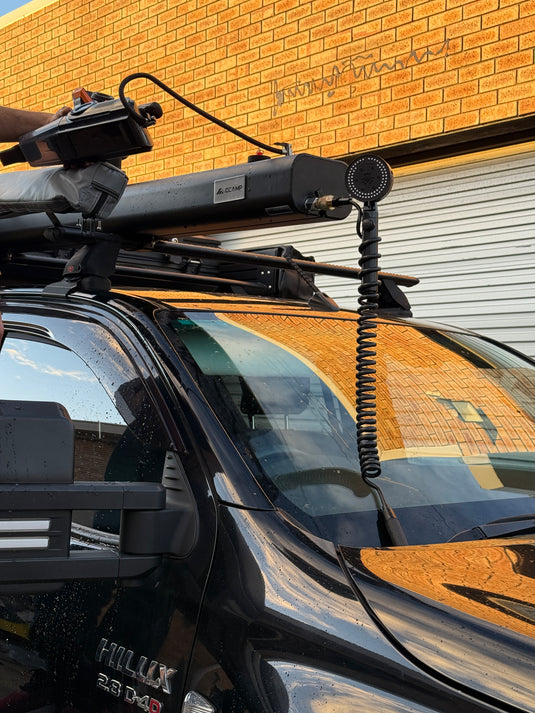 Rooftop Tent Mounted Water Tank