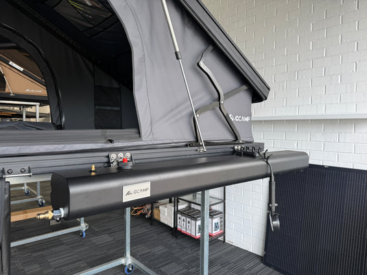 Rooftop Tent Mounted Water Tank