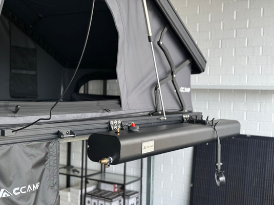 Rooftop Tent Mounted Water Tank