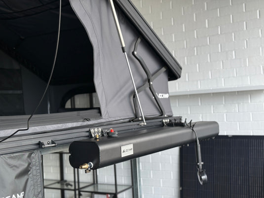 Rooftop Tent Mounted Water Tank