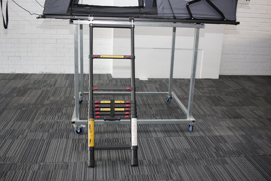 Wide Step Telescopic Ladder