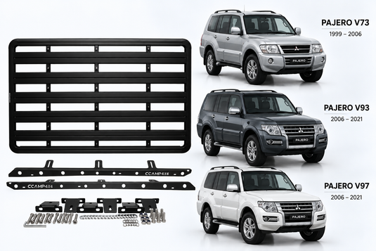 CCAMP BaseLink™ Roof Rack Mounting System – Mitsubishi Pajero V73 / V93 / V97