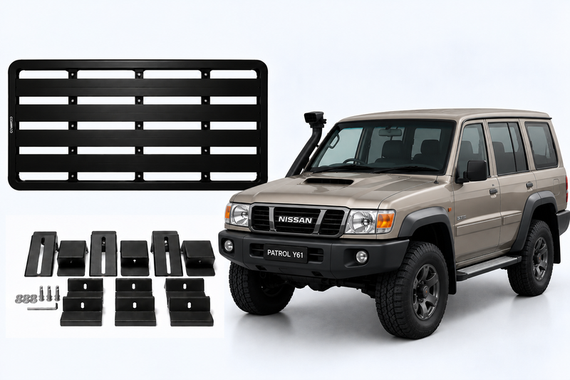 Load image into Gallery viewer, CCAMP BaseLink™ Roof Rack System – Nissan Patrol Y61 Series
