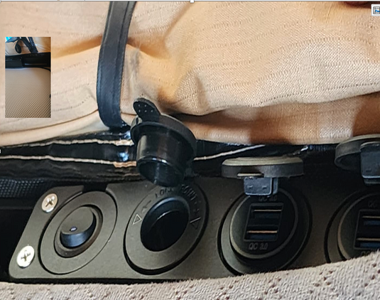 Rooftop Tent USB Socket