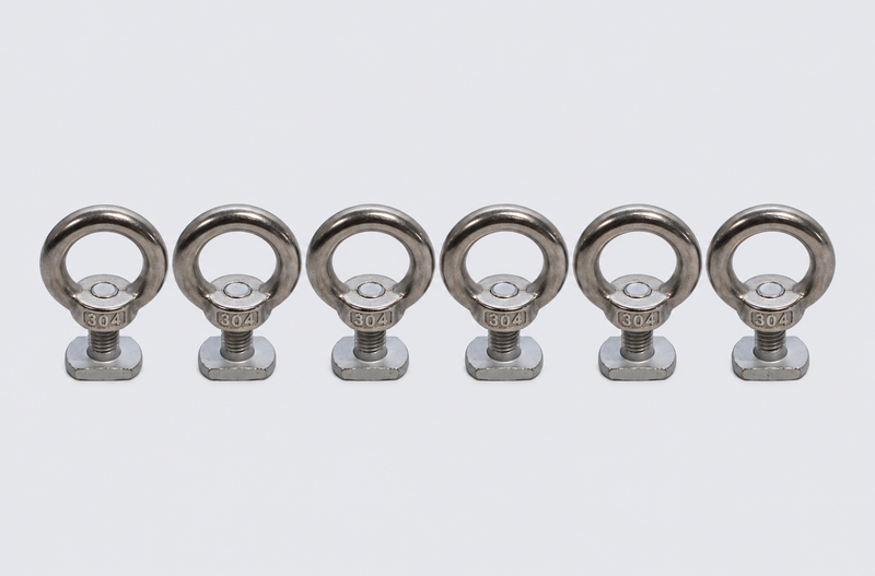 Load image into Gallery viewer, CCAMP BaseLink™ Stainless Steel Tie-Down Rings – Set of 8

