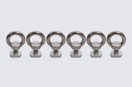 CCAMP BaseLink™ Stainless Steel Tie-Down Rings – Set of 8