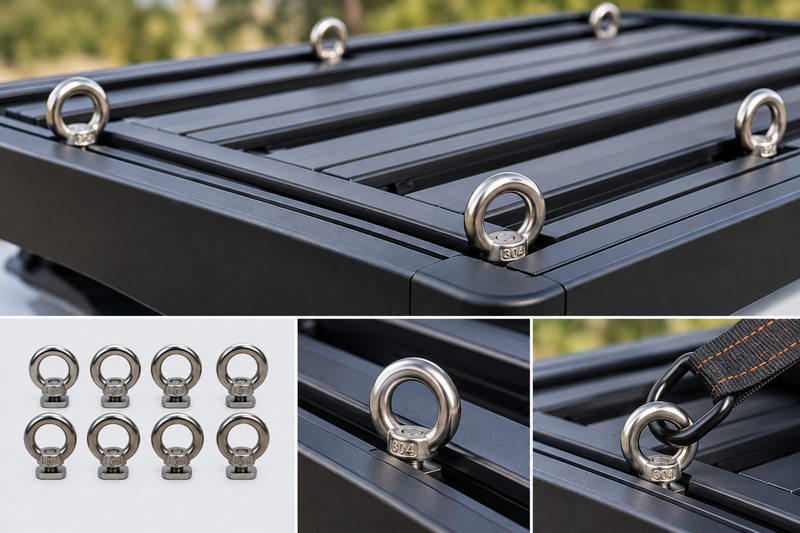 Load image into Gallery viewer, CCAMP BaseLink™ Stainless Steel Tie-Down Rings – Set of 8
