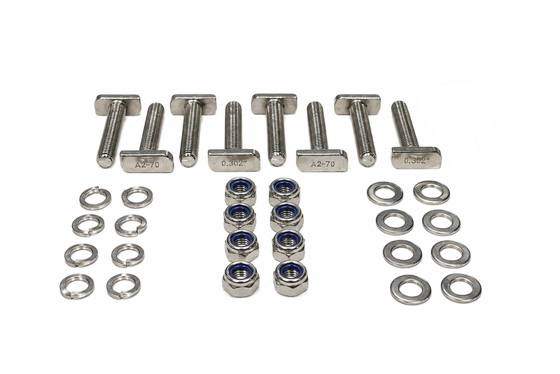 Load image into Gallery viewer, CCAMP M8 Stainless Steel T-Bolts – Pack of 8

