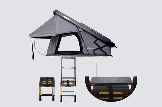 Wide Step Telescopic Ladder